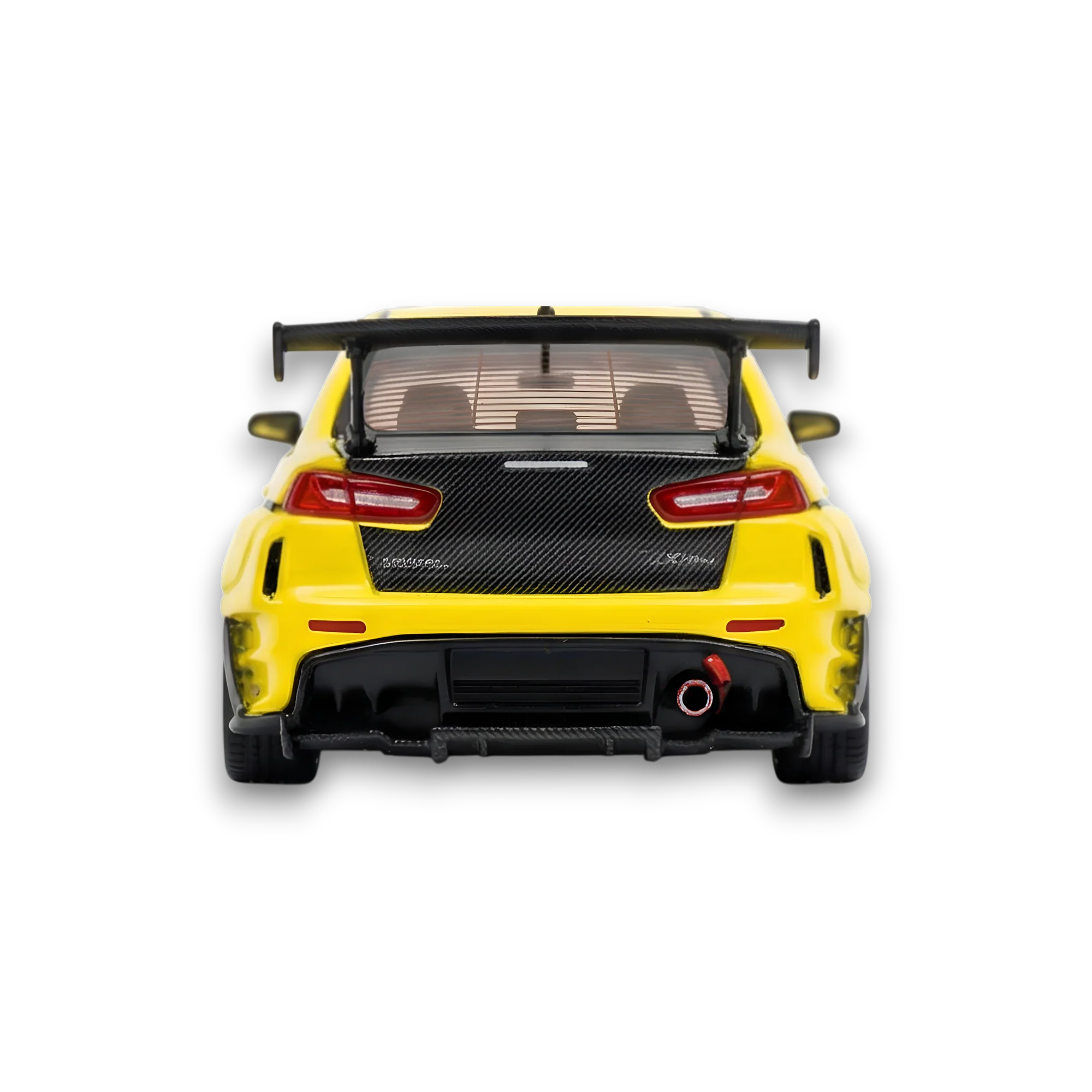 404ERROR Mitsubishi Evolution X Varis Widebody Yellow 1:64 - Image 5