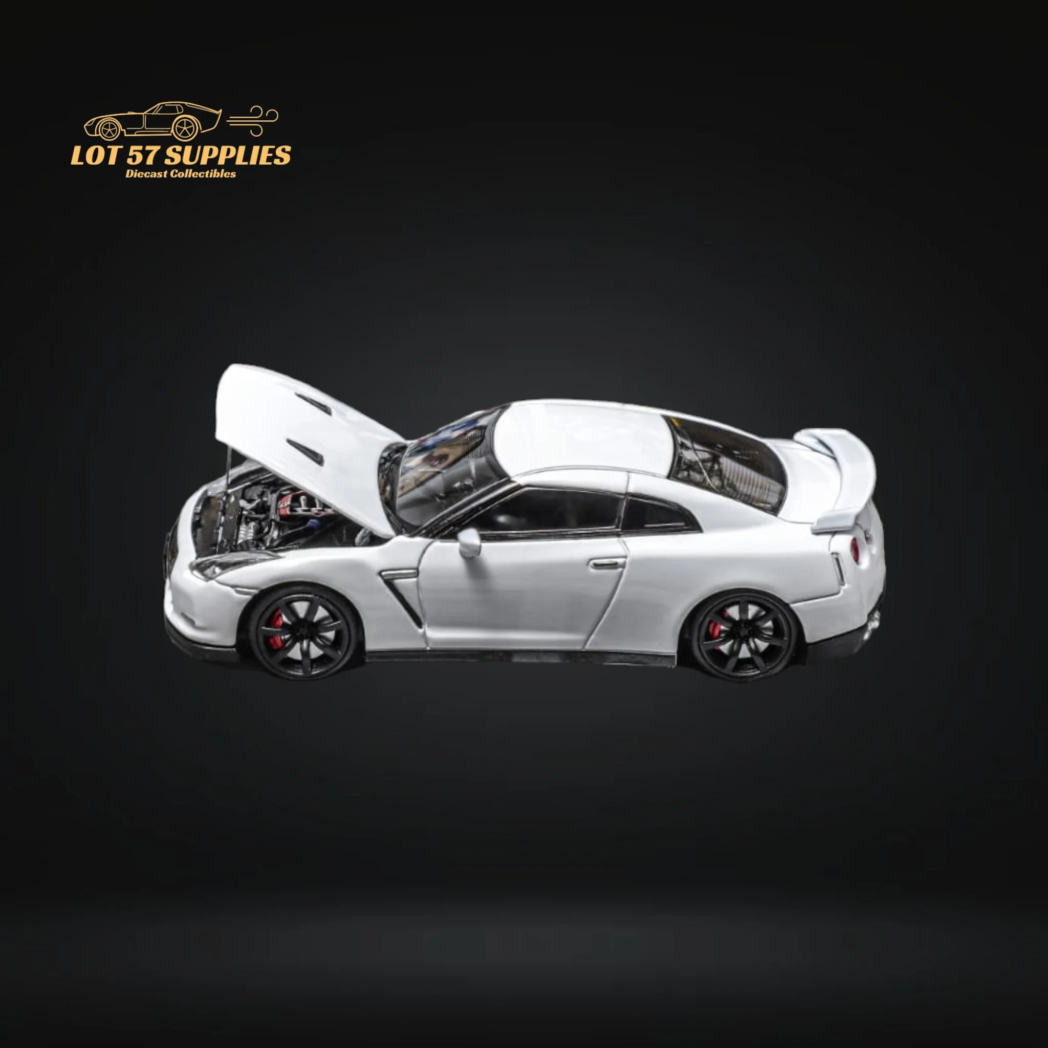 Focal Horizon Nissan Skyline GT-R R35 White 1:64 - Image 4