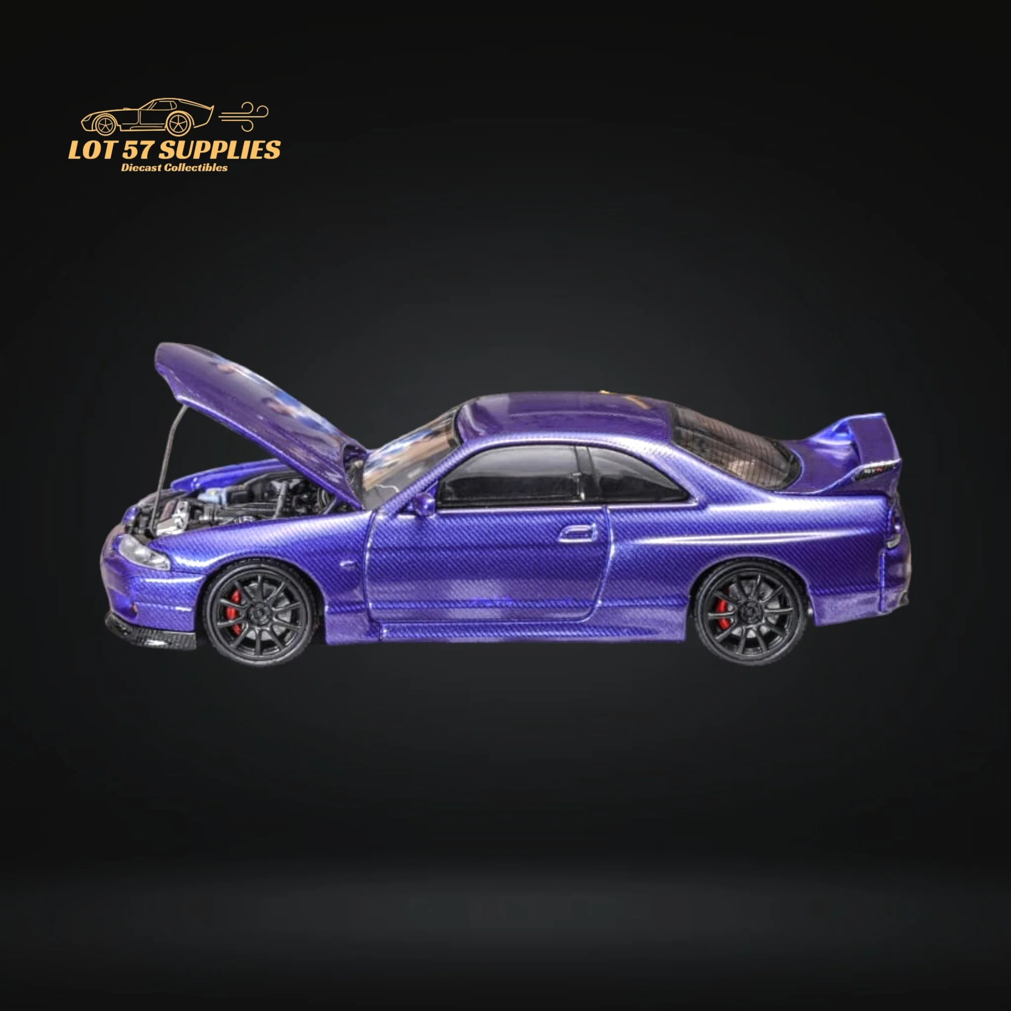 Focal Horizon Nissan Skyline R33 Purple 1:64 - Image 6