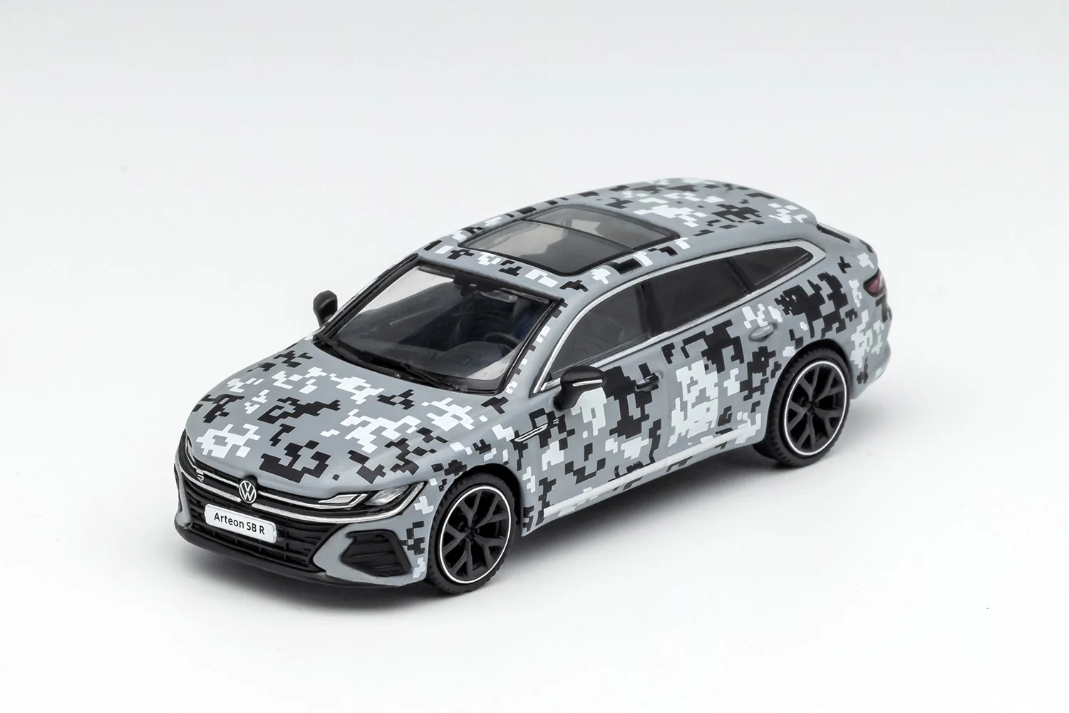 GCD Volkswagen Arteon R Grey Urban Camouflage 1:64 - Image 5