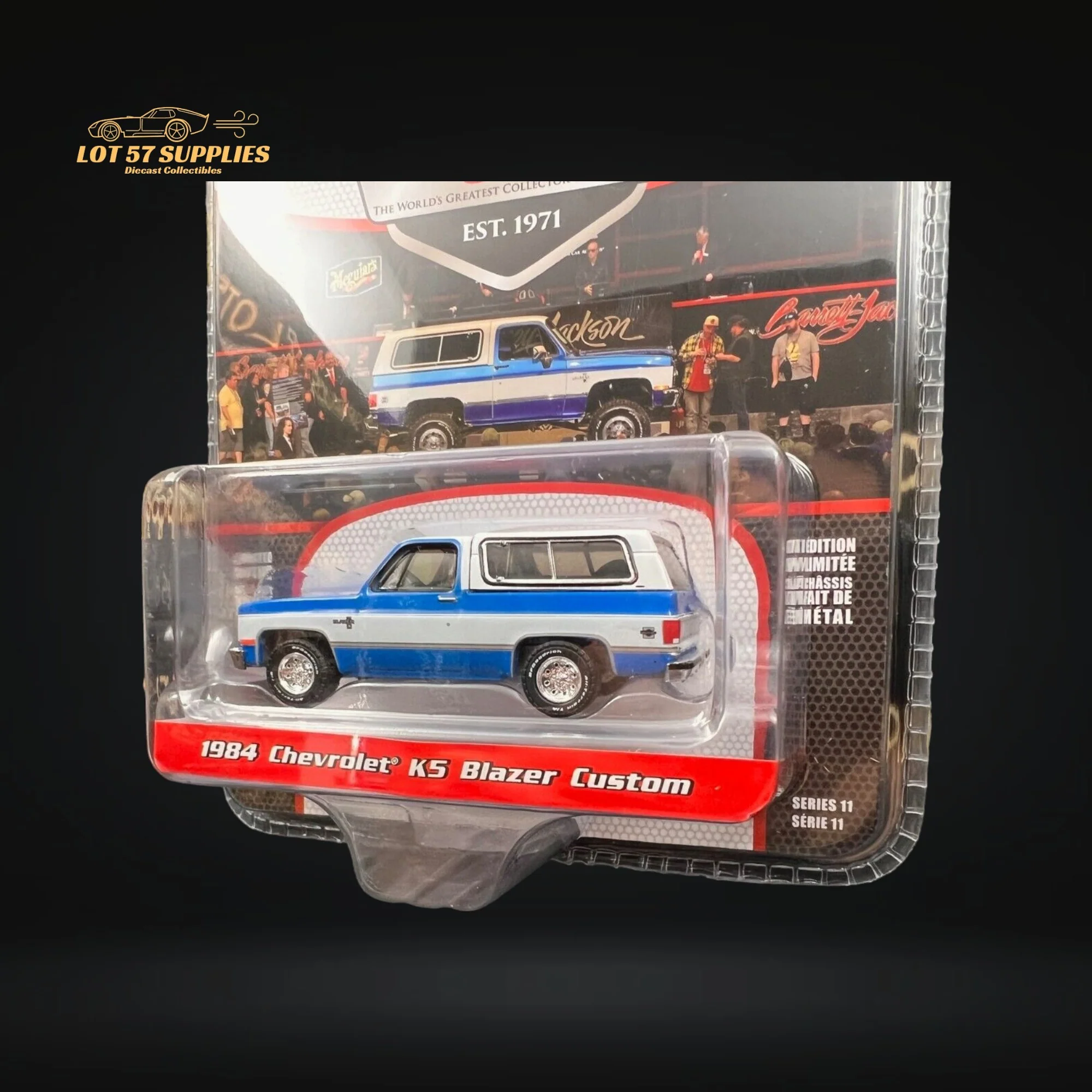 Greenlight 1984 Chevrolet K5 Blazer Custom w/ Removable Bed Cover 1:64 - Image 3