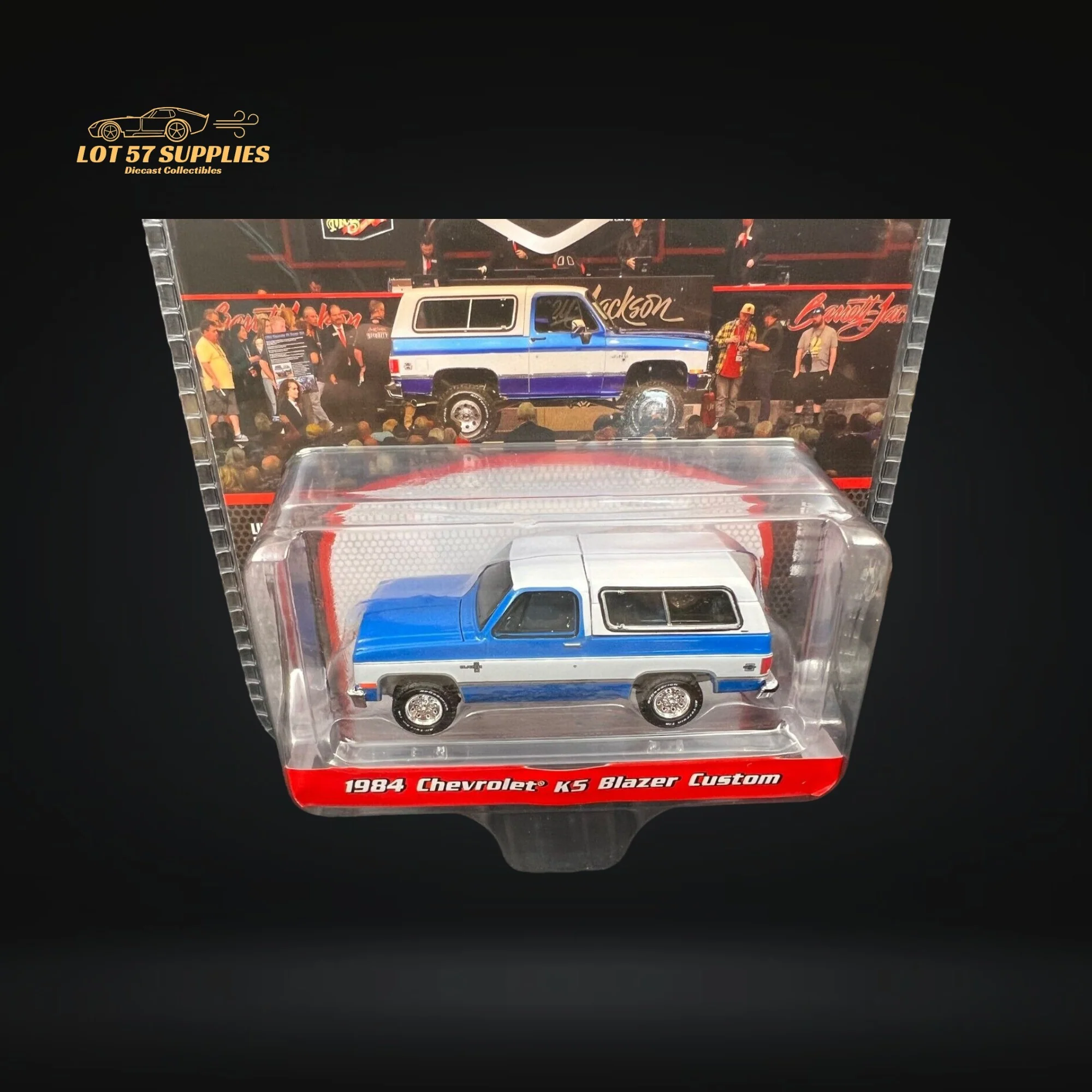 Greenlight 1984 Chevrolet K5 Blazer Custom w/ Removable Bed Cover 1:64 - Image 4