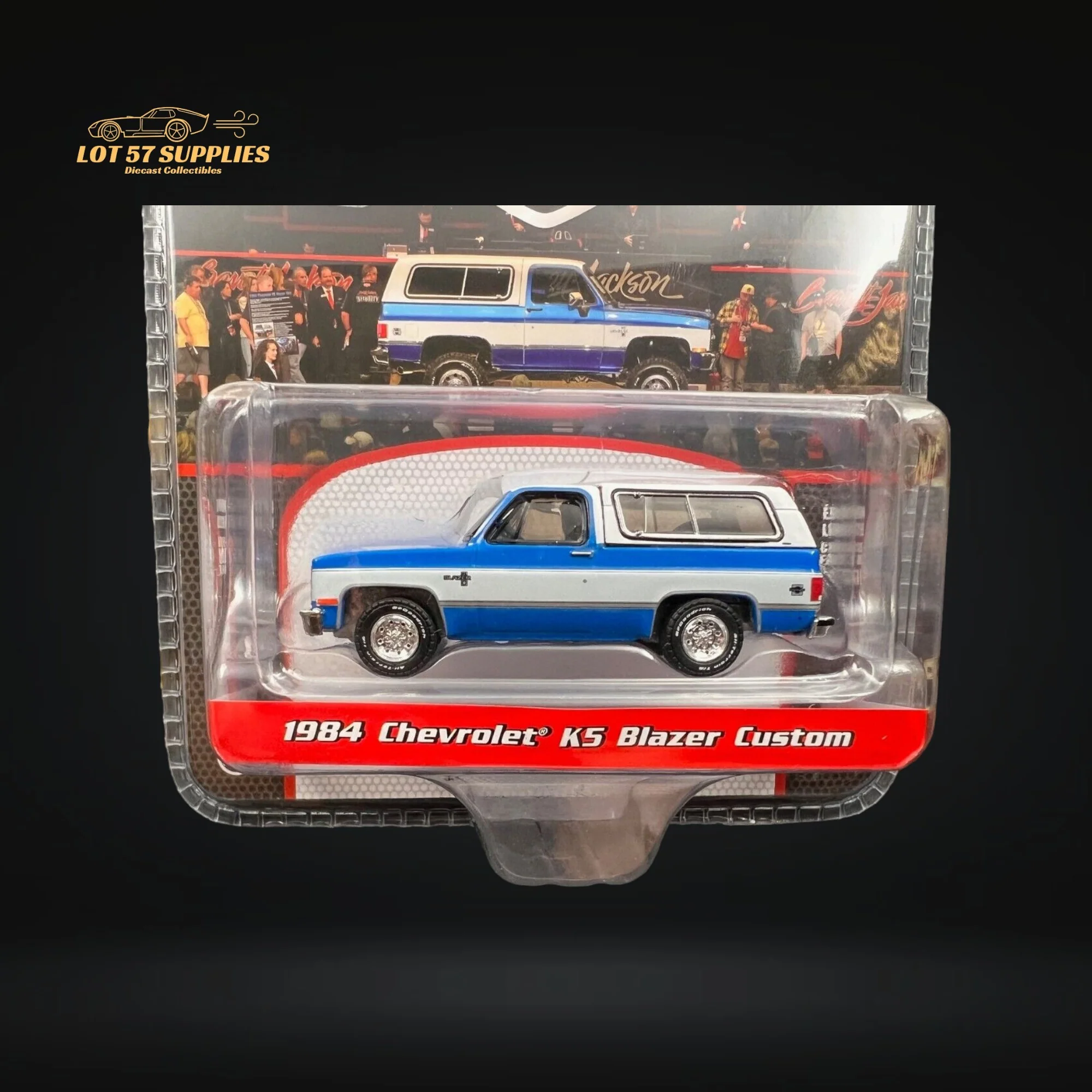 Greenlight 1984 Chevrolet K5 Blazer Custom w/ Removable Bed Cover 1:64 - Image 7