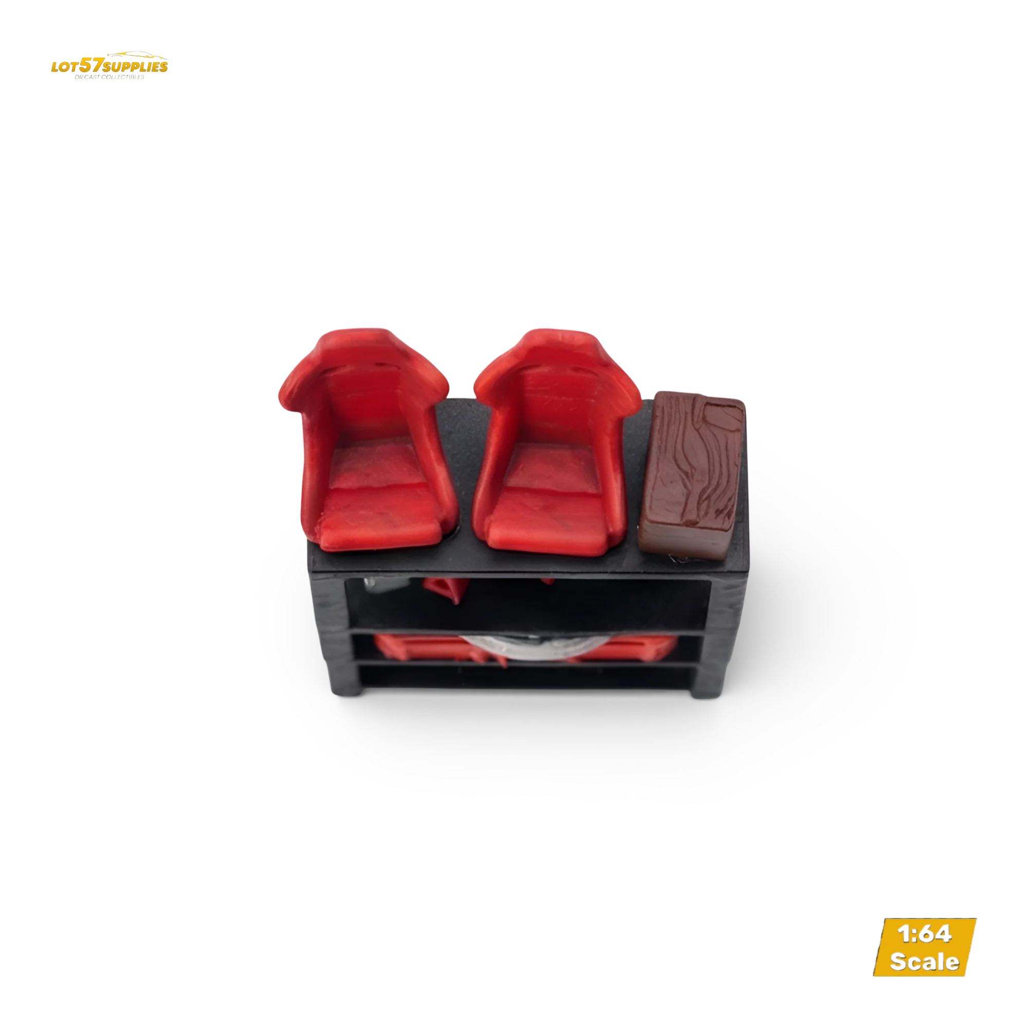 LOT57 Parts "AUTO PARTS SHELVING" V1 1:64 Diorama Accessory - Image 9