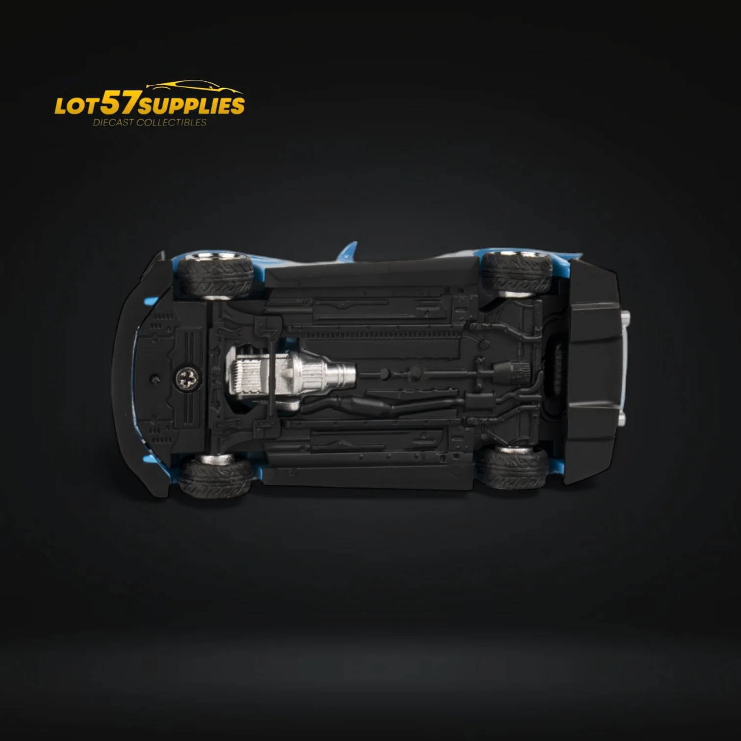 (Pre-Order) Microturbo Honda S2000 Custom Rocket Bunny Metallic Blue 1:64 - Image 3