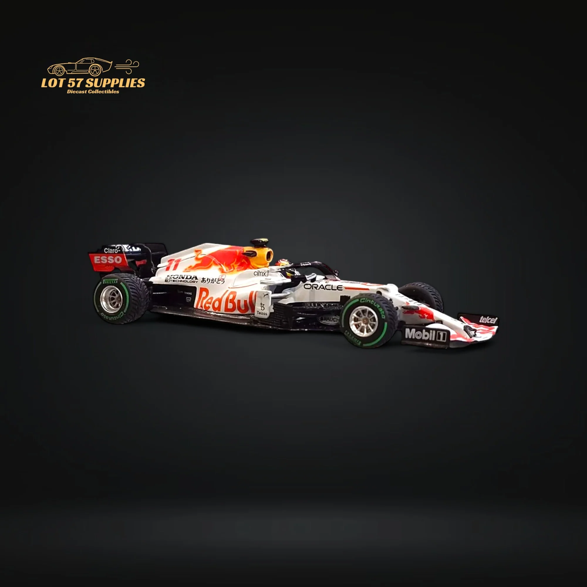 Mini-GT Red Bull RB16B #11 Sergio Pérez 1:64 - Image 3