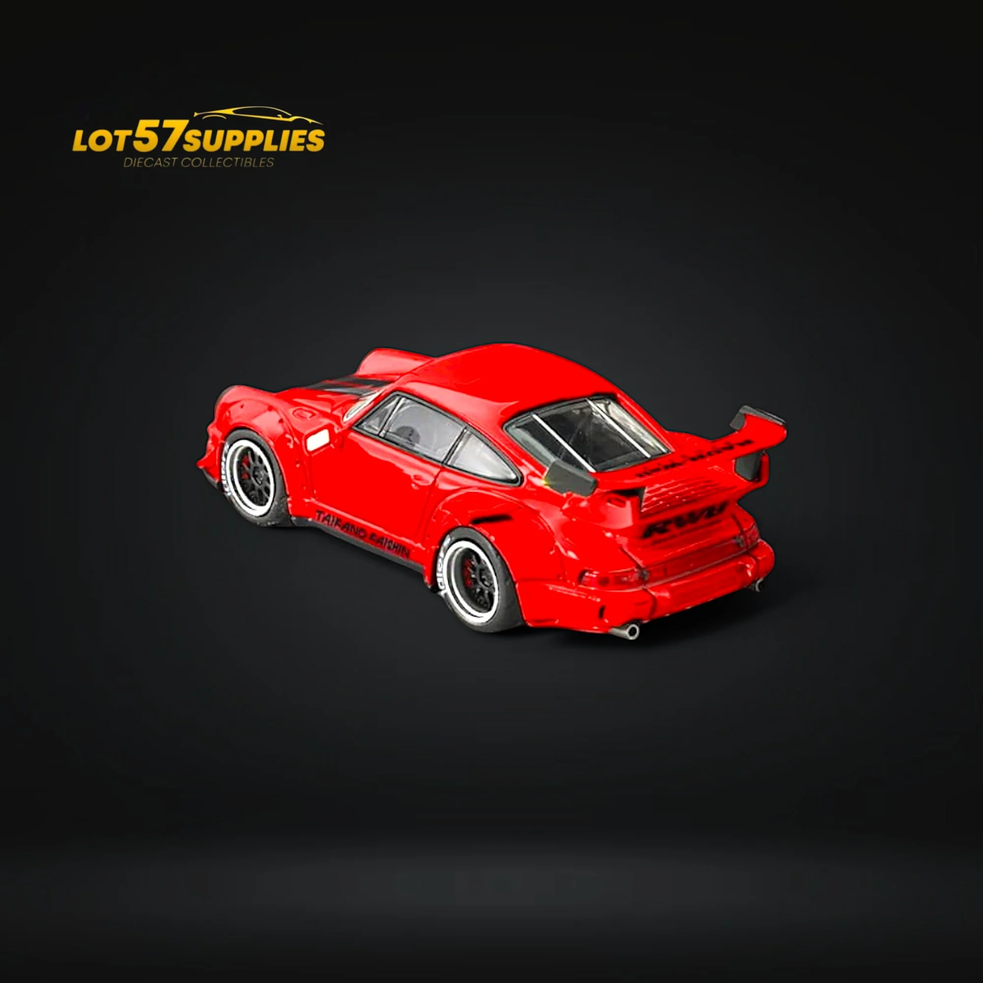 Star Model Porsche RWB 964 Taikano Red 1:64 - Image 3