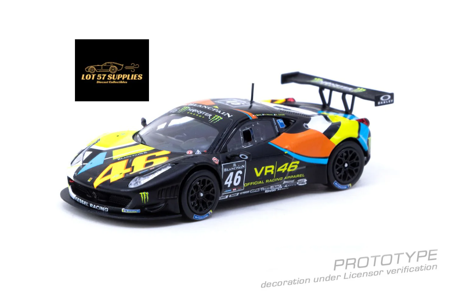 Tarmac Works Ferrari 458 Italia GT3 1:64 - Image 3