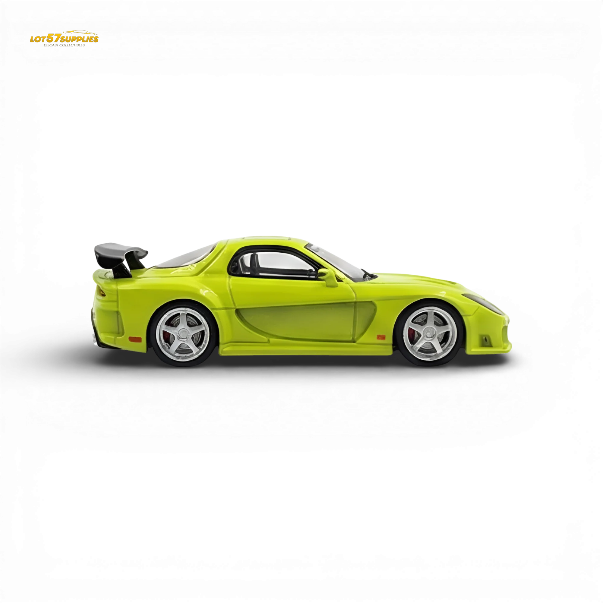 TimeMicro Mazda RX-7 VeilSide Green 1:64 - Image 5
